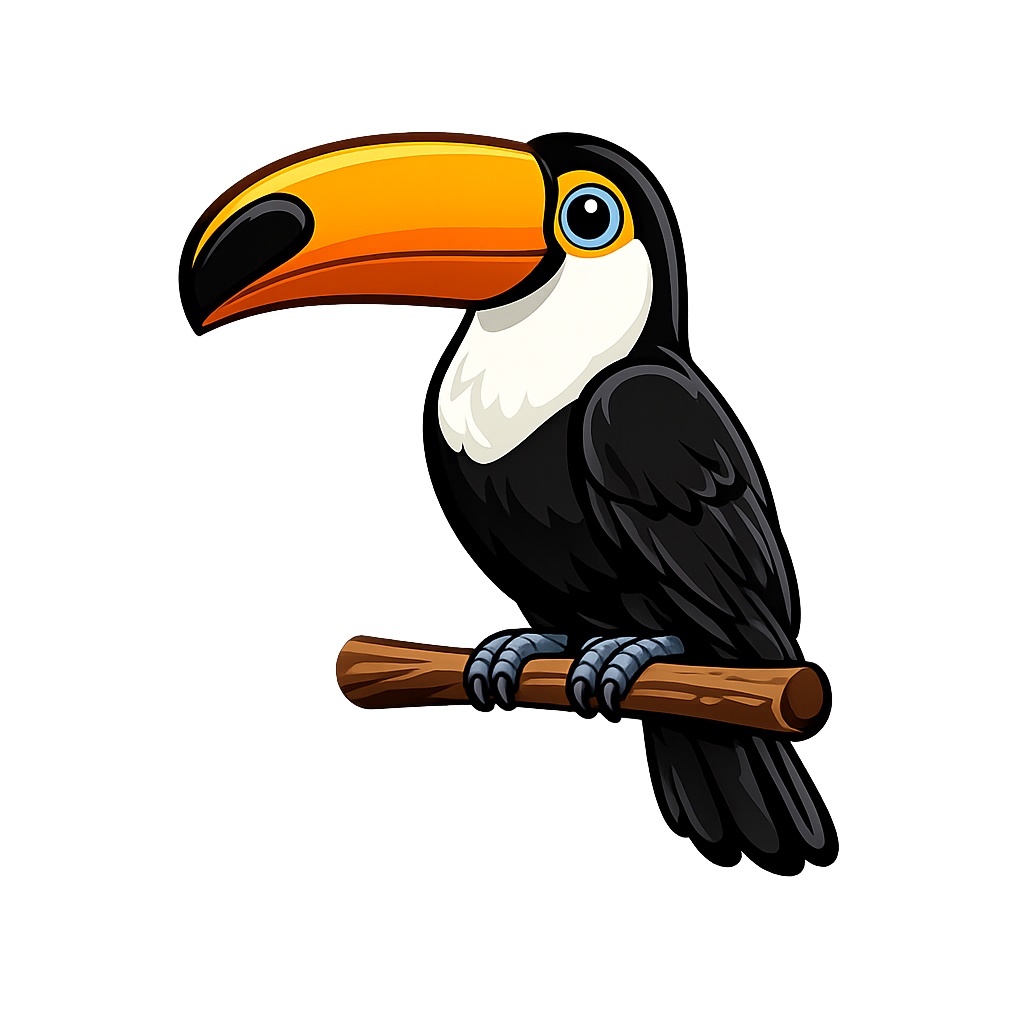Toco Toucan — Brazil national animal · ToonTone Guess
